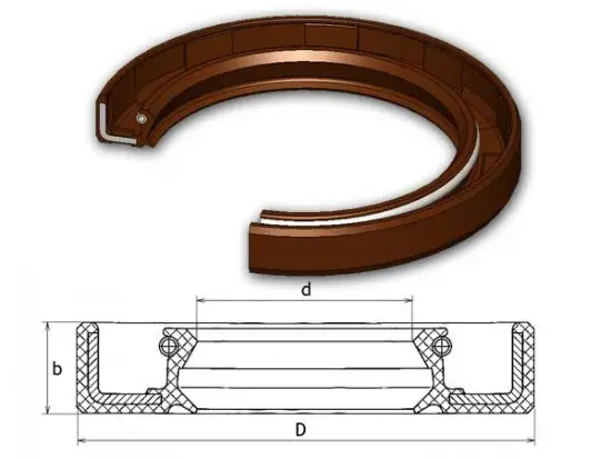 Ověřený Gufero 265x290x16 VIAS FPM DIN 3760 Rubena
